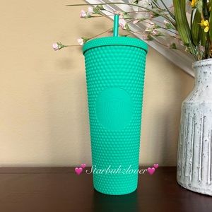 Starbucks 2022 Mexico Green Studded Tumbler